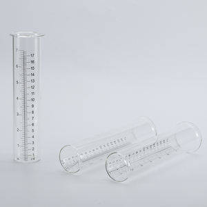 سعر المصنع رخيص جودة عالية شعار مخصص 7 بوصة أنبوب الطقس الزجاجي مقياس المطر - Product Image 6