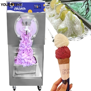 Máquina de Helados Duros Yourtime de 68L/H con 5 Programas para Negocios, Maquinaria de Heladería, Máquina Selladora de Helados - Product Image 1