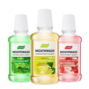 OEM Oral Care Cool Ultra Clean Alcohol Free Mouth Wash Natural Organic Mouthwash 3 flavors