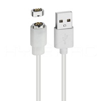 HytePro-cable de carga usb magnético, autoacoplamiento hembra, 5 pines, M533
