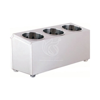 Porte-couverts de cuisine baguettes en acier inoxydable porte-couverts et ustensiles de table organisateur de support de rangement pour buffet d'hôtel