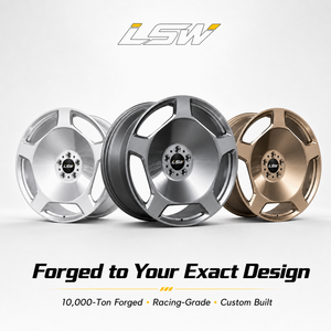 LS8198 5x120 5x112 18 19 20 นิ้ว ล้อฟอร์จ ขอบขัดเงาเต็มวง สำหรับ Audi Porsche ขายส่งราคาพิเศษ - Product Image 5