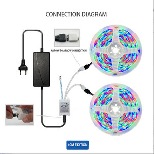 Desain kustom kualitas tinggi dengan Remote Control 44 kunci lampu garis putih hangat <span class=keywords><strong>Led</strong></span> fleksibel pintar - Product Image 3