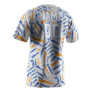 Camiseta Deportiva con Estampado de Moda, Cuello en V, Secado Rápido, Diseño Gráfico Deportivo, Jersey de la Liga de Nueva Galesa, Camiseta de Rugby de Argentina - Product Image 4