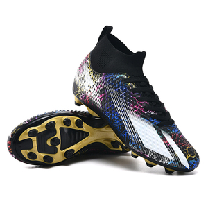 Chaussures de football montantes à crampons pour jeunes, avec protection de la cheville, pour terrains en gazon synthétique (TF) et en gazon naturel (<span class=keywords><strong>FG</strong></span>) - Product Image 6