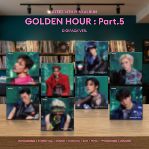 Ateez-ชั่วโมงทอง: Part.5 (digipack ver.) ซีดีอัลบั้มเคป็อปเกาหลีอย่างเป็นทางการ - Product Image 3