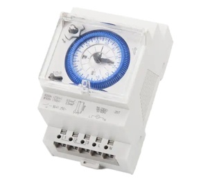 Temporizador OURTOP SUL181D de alta precisión 100-240VAC Interruptor horario analógico diario 3 modelos con riel DIN - Product Image 1