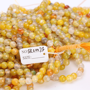 Perles de pierres précieuses naturelles taille brillant pour la fabrication de bijoux, Agate rouge, Émeraude, Cornaline - Certifiées GIA, Collection 2060 - Product Image 5