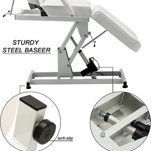 Modern Portable Folding Beauty <strong>Chair</strong> Electric Massage Bed Made of Synthetic Leather Home Hairdressing Beauty Therapy Wholesale - Product Image 4