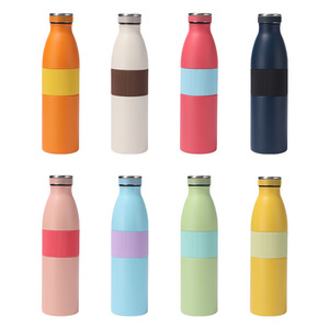Thermos personnalisé en acier inoxydable à double paroi de 650 ml avec isolation sous vide de 24 heures, écologique, avec couvercle - Product Image 1