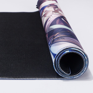 Tapis de souris XXL personnalisé de haute qualité pour le gaming et l'anime, tapis de bureau PC carré en tissu avec surface cousue et logo par sublimation - Product Image 2