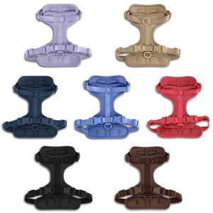 Arnés de seguridad de neopreno para perros, accesorio ligero con logotipo personalizado, suave, acolchado, capa de aire, con correa de <span class=keywords><strong>Collar</strong></span> de PVC, nuevo - Product Image 2