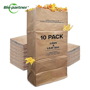 Bolsa de Papel Kraft para Jardín, Reutilizable, Resistente, para Basura, Hojas y Residuos de Jardinería - Product Image 1