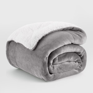 Đa Chức Năng Đôi Lớp Flannel Nữ Hoàng Kích Thước Mùa Đông Nặng Dày Giường Thêm Ấm Siêu Mềm Ấm Nhất Chăn 220gsm Top 1024G - Product Image 5