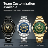 Montre de couple personnalisée, cadran personnalisé, montre-bracelet en alliage à quartz pour la vente en gros B2B
