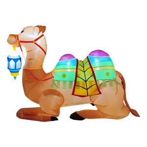 <span class=keywords><strong>Cammello</strong></span> <span class=keywords><strong>Gonfiabile</strong></span> con Lanterna Decorazione Eid Mubarak Illuminazione LED <span class=keywords><strong>Cammello</strong></span> Islamico <span class=keywords><strong>Gonfiabile</strong></span> per il Ramadan - Product Image 1