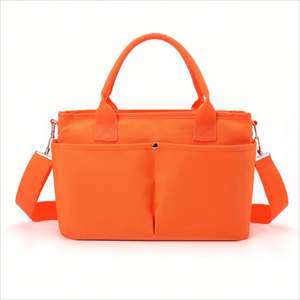 Organisateur de sac à langer pliable avec compartiments isothermes et sangles pour poussette - Product Image 2