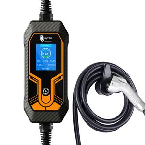 Chargeur rapide portable pour véhicule électrique de 7 kW avec étui de protection et interfaces Type 1/Type 2/GBT pour la recharge de véhicules électriques - Product Image 6