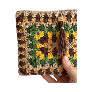 Funda de <span class=keywords><strong>libro</strong></span> de ganchillo a mano con flor de sol bonita, regalos para amigos, cubierta de <span class=keywords><strong>libro</strong></span> de Material de algodón <span class=keywords><strong>Amigurumi</strong></span> - Product Image 3