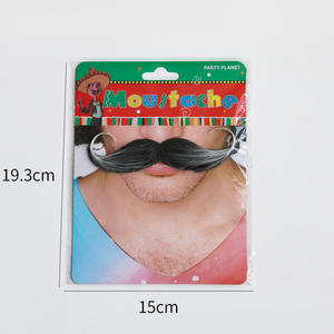 <span class=keywords><strong>ชาย</strong></span>มีหนวดเคราสำหรับฮาโลวีน ทำจากผมจริง สำหรับจัดแต่งทรงหนวดเครา งานปาร์ตี้ หนวดปลอม หนวดเหมือนจริง หนวดเต็ม หนวดใหญ่ - Product Image 3