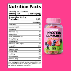 Spor Takviyesi Whey <span class=keywords><strong>Protein</strong></span> Jelibonları Yüksek Whey <span class=keywords><strong>Protein</strong></span> Kreatin Elektrolitler Kafein Enerji Verici Antrenman Öncesi Kas Desteği - Product Image 2