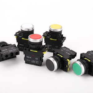 Nhà Máy Giá 22 Mét IP65 không thấm nước tự khóa <span class=keywords><strong>push</strong></span> <span class=keywords><strong>button</strong></span> không có NC Vòng phẳng trên Off nhựa momentary đẩy nút Thiết bị chuyển mạch - Product Image 1