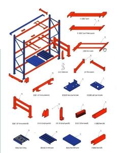 Estante de almacenamiento de acero Industrial, estantería de garaje, estantería de Metal - Product Image 1