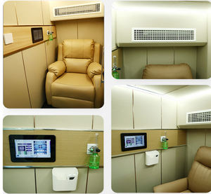 Ruang Oksigen Terapi (HBOT) Elite Carbon Fiber 2-Person 2.0ATA Tekanan 93% Kandungan Oksigen untuk Kesehatan Keluarga Kelas Atas & Dukungan Pernapasan - Product Image 4