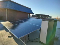 Kit Système Solaire Hybride 5kVA 10kVA Onduleur 48V 200Ah 10kWh 20kWh Kit Batterie de Stockage d'Énergie au Lithium LiFePO4