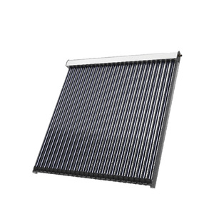 Collecteur solaire à tubes sous vide en cuivre avec revêtement en chrome noir pour systèmes d'eau chaude commerciaux - Product Image 1