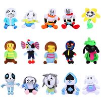 Jouets Anime autour de l'undertale Jouet en peluche entourant la poupée en peluche douce de dessin animé pour Halloween