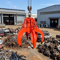 Offre Spéciale ACME Grappin à Coquilles Télécommandé 50 Tonnes avec Moteur Matériau Q345 Ouverture de Mâchoire 880mm Remise Usine YK-25T