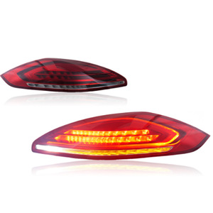 2014-2016 970.2 <b>LED</b> Taillight Assembly Upgraded <b>Red</b> Lens Streamer Steering 12V New Condition for Paramela 2014-2017 Pors - Product Image 4