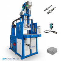 Machine de moulage par injection verticale hydraulique pour composants de capteurs en ABS et PET, fourniture d'usine