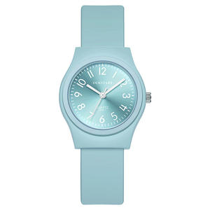 Reloj de Cuarzo Deportivo para Estudiantes, Color Caramelo, Moda Casual, Silicona, Cristal, Venta al Por Mayor, Relojes Mecánicos - Product Image 2