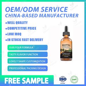 Gotas de colágeno líquido para adultos y biotina para la belleza de la piel, el cabello, la salud de las uñas, la dosis líquida oral no es para mujeres embarazadas - Product Image 2