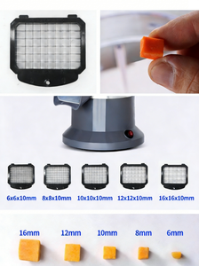 Cortador Multifuncional <span class=keywords><strong>de</strong></span> Verduras y Frutas, Rebanador <span class=keywords><strong>de</strong></span> <span class=keywords><strong>Cebolla</strong></span>, Motor Eléctrico, Triturador/Cortador <span class=keywords><strong>de</strong></span> Patatas con Cabezal <span class=keywords><strong>de</strong></span> Corte - Product Image 5