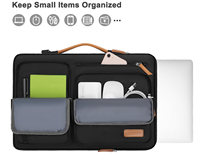 Bolsa de Hombro para Portátil Personalizada de 15-16 Pulgadas, a Prueba de Golpes, de Gran Capacidad, para Computadora Portátil de 16 Pulgadas