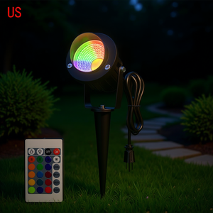 Foco LED de 10W para Paisajismo, Lámpara de Pared Exterior Impermeable para Jardín, Césped y Patio, Lámpara de Jardín Moderna - Product Image 2