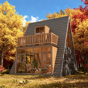 Cabane compacte en A, idéale pour les maisons <span class=keywords><strong>Airbnb</strong></span>, les studios de jardin et les chambres de week-end - Product Image 6