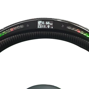 Volant SOON TODA en fibre <span class=keywords><strong>de</strong></span> carbone avec affichage LED <span class=keywords><strong>de</strong></span> la <span class=keywords><strong>vitesse</strong></span> pour Mercedes Benz GLA B GLB C GLC E GLE CLS ZC-223-YD-D-T1291-F - Product Image 2