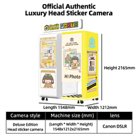 Photomaton personnalisé avec logo, détachable, fermé, avec imprimante et appareil photo pour événements en location