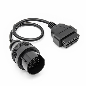 Câble d'extension de diagnostic électronique pour voiture Mercedes, câble OBD <span class=keywords><strong>38</strong></span> broches, adaptateur OBD2 16 broches, connecteur, matériau d'isolation en caoutchouc - Product Image 1