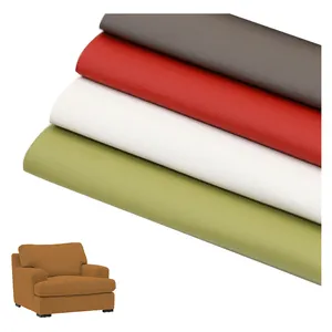 Artificial Tumbling PU Synthetic Leather Fabric Roll for Sofa Car Seat and Furniture Material