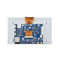 ESP32-S3 Papan Pengembangan Layar Sentuh Kapasitif 7 Inci Antarmuka Serial USB Resolusi 800480 Sentuhan Lima Titik Wi-Fi