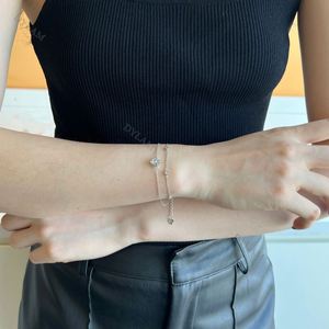 Dylam Designer Jewelry Famous Brands High Quality 18k Gold Dubai <b>Sets</b> Expandable Wire Bracelet S925 Sterling Silver - Product Image 5