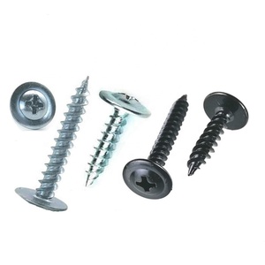 Vis autotaraudeuse à tête fraisée phosphatée noire avec finition zinguée - Product Image 4