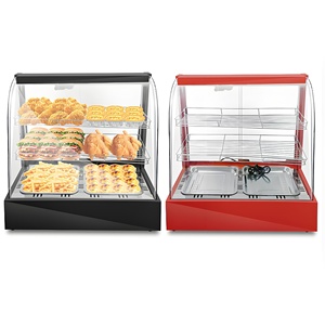 Thương mại thiết bị nhà bếp 3 Lớp Nóng lên Showcase thực phẩm nóng lên tủ bánh ấm hơn thực phẩm ấm hơn hiển thị truy cập nhà máy bán - Product Image 6