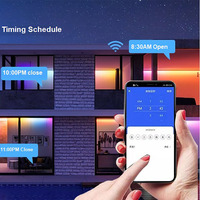 Interruptores Inteligentes Mini WiFi TUYA AC100V-240V/1CH, Interruptores de Control Remoto Compatibles con Alexa, Control por Voz de Google Home