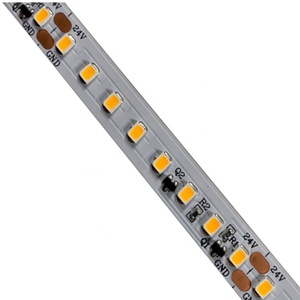 Bande <span class=keywords><strong>LED</strong></span> 2835 à haute efficacité 160 LM/W 128 <span class=keywords><strong>LED</strong></span>/M <span class=keywords><strong>24</strong></span> Volt Courant Constant SMD2835 Ra80 - Product Image 1